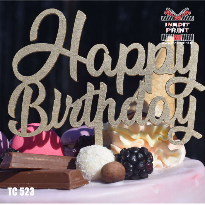 Topper tort Happy Birthday TC523 [2]