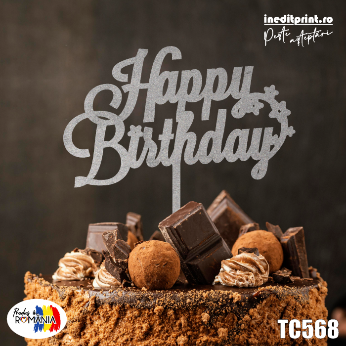 Topper tort Happy Birthday TC568 [2]