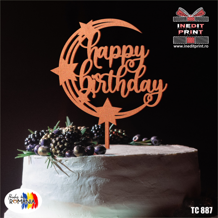 Topper tort Happy Birthday TC887 [9]