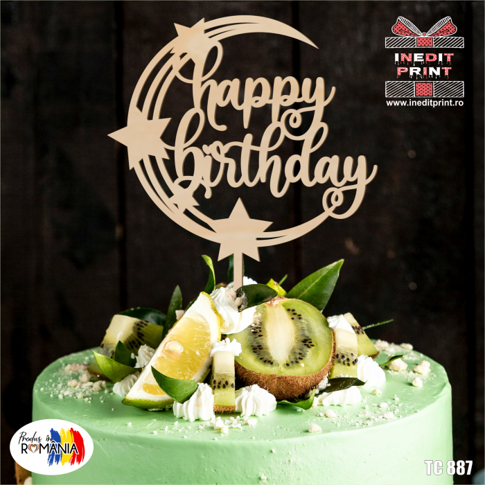 Topper tort Happy Birthday TC887 [5]