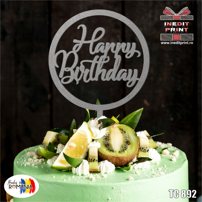 Topper tort Happy Birthday TC892 [6]