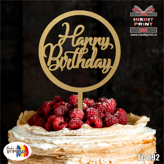 Topper tort Happy Birthday TC892 [5]