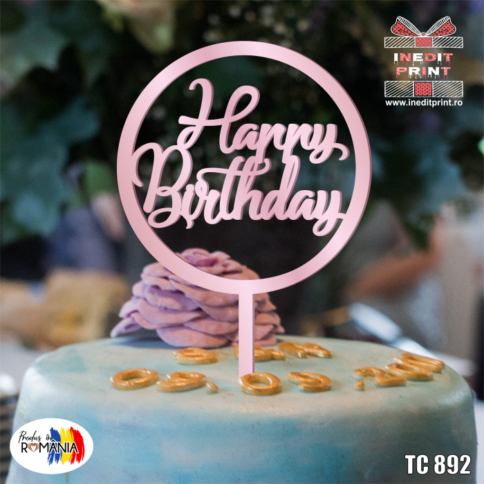 Topper tort Happy Birthday TC892 [9]