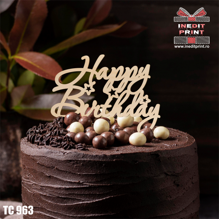 Topper Tort Happy Birthday TC963 [2]