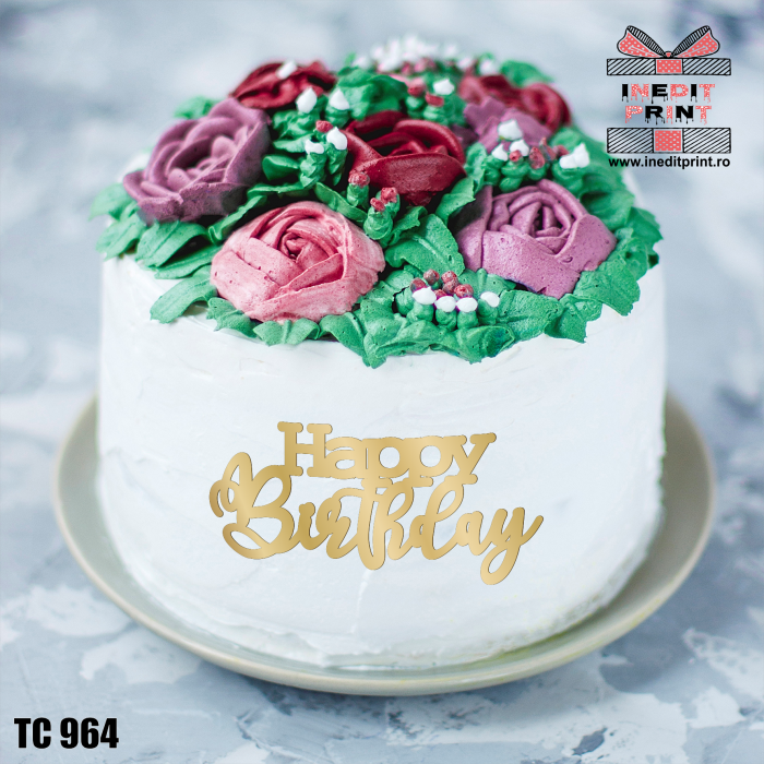 Topper Tort Happy Birthday TC964 [3]