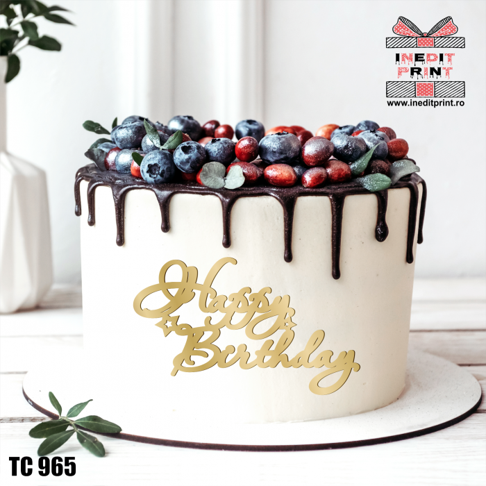 Topper Tort Happy Birthday TC965 [3]
