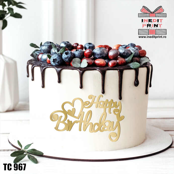 Topper Tort Happy Birthday TC967 [2]