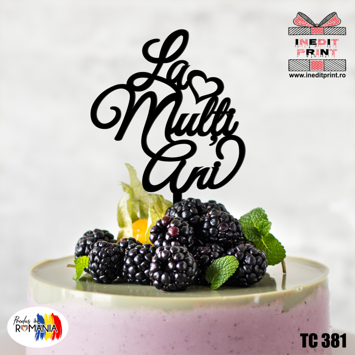 Topper tort La multi ani TC381 [5]