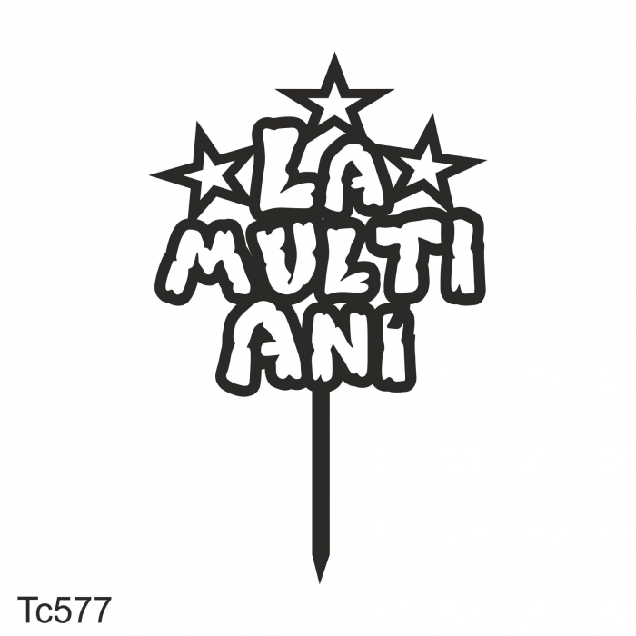 Topper tort La multi ani TC577 [4]