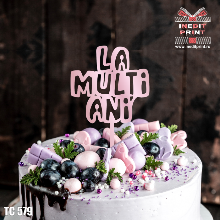 Topper tort La multi ani TC579 [3]