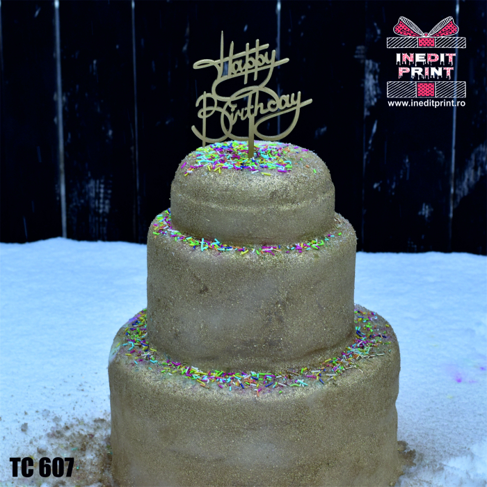 Topper tort Happy Birthday TC607 [3]