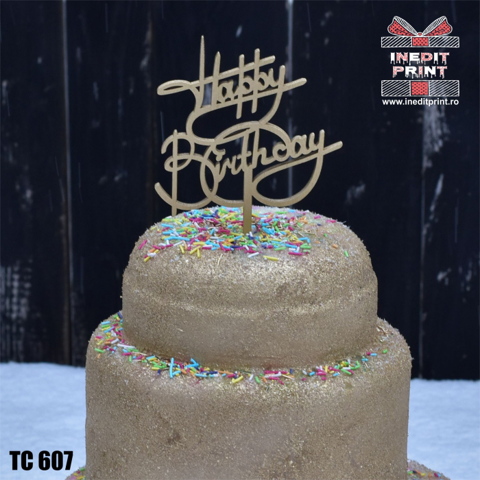 Topper tort Happy Birthday TC607 [2]