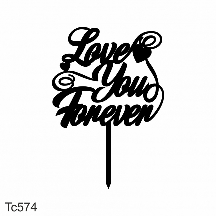 Topper tort Love you forever TC574 [4]