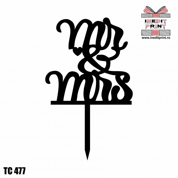 Topper tort Mr & Mrs TC477 [3]