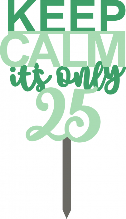 Topper Tort Personalizat Keep Calm TC182 [1]