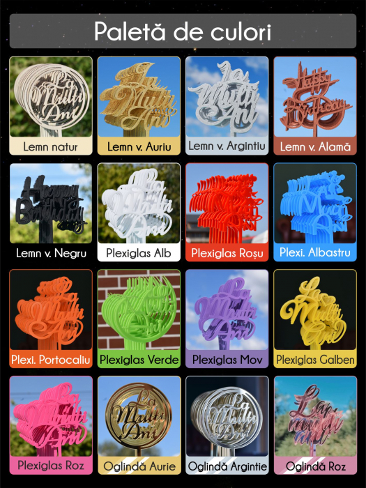 Topper Tort Personalizat  Mr&Mrs TC39 [4]