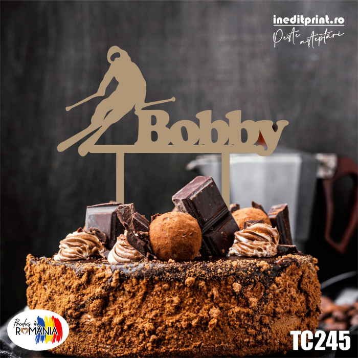 Topper Tort Personalizat Nume TC245 [1]