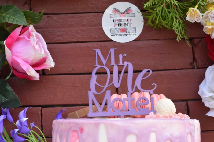 Topper Tort Personalizat Nume TC91 [2]