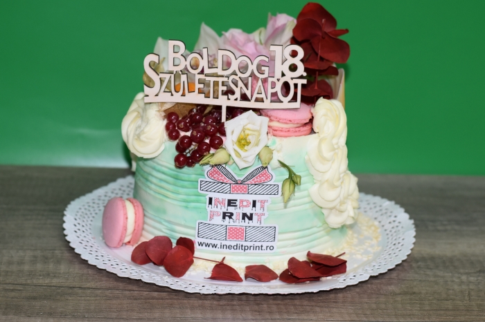Topper Tort Personalizat  Boldog Szuletesnapot TC11 [3]