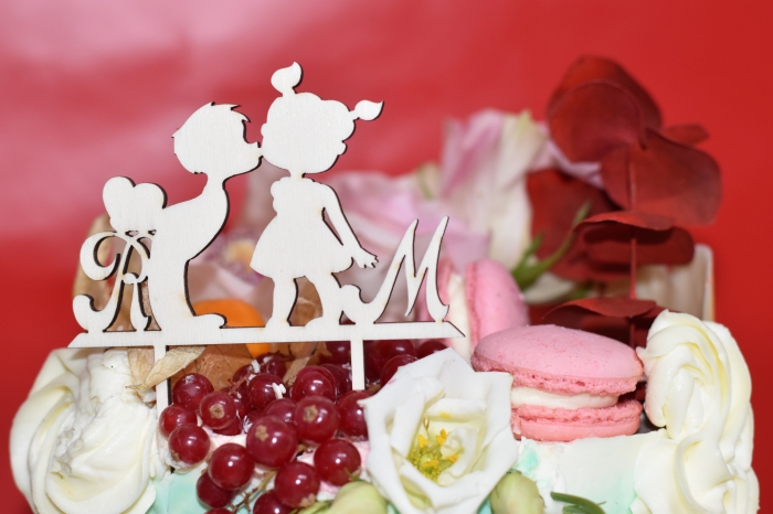 Topper Tort Personalizat Kiss TC18 [2]