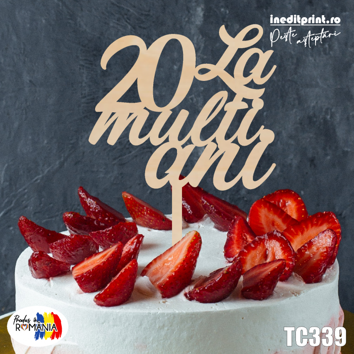 Topper Tort Personalizat TC339 [3]