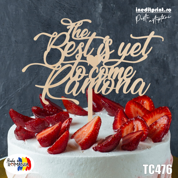 Topper Tort Personalizat TC476 [2]