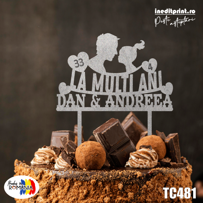 Topper Tort Personalizat TC481 [3]