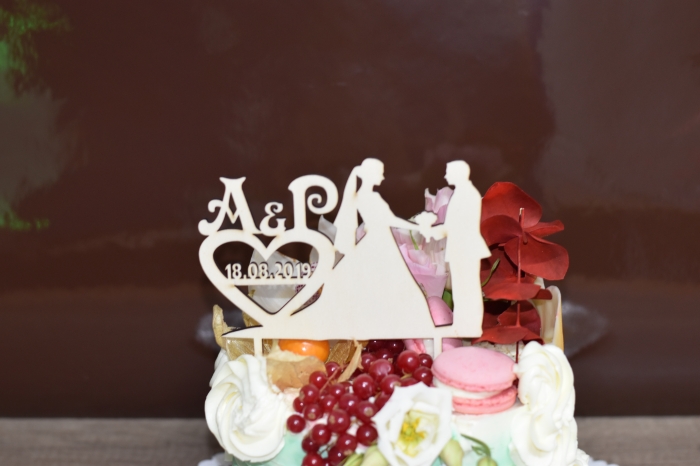 Topper Tort Personalizat mire si mireasaTC5 [3]