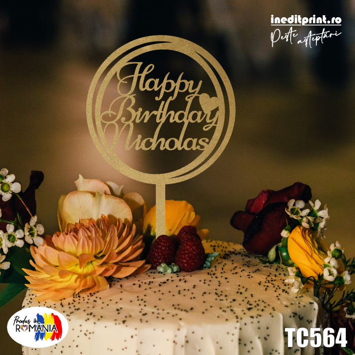 Topper tort Personalizat TC564 [2]