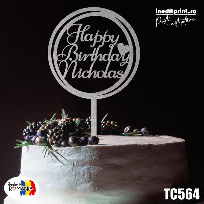 Topper tort Personalizat TC564 [3]