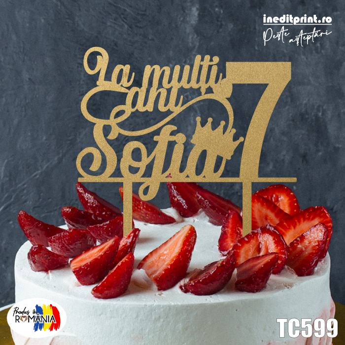 Topper tort Personalizat TC599 [2]