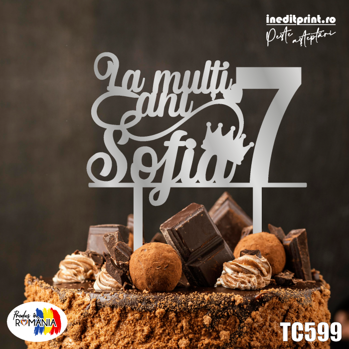 Topper tort Personalizat TC599 [3]