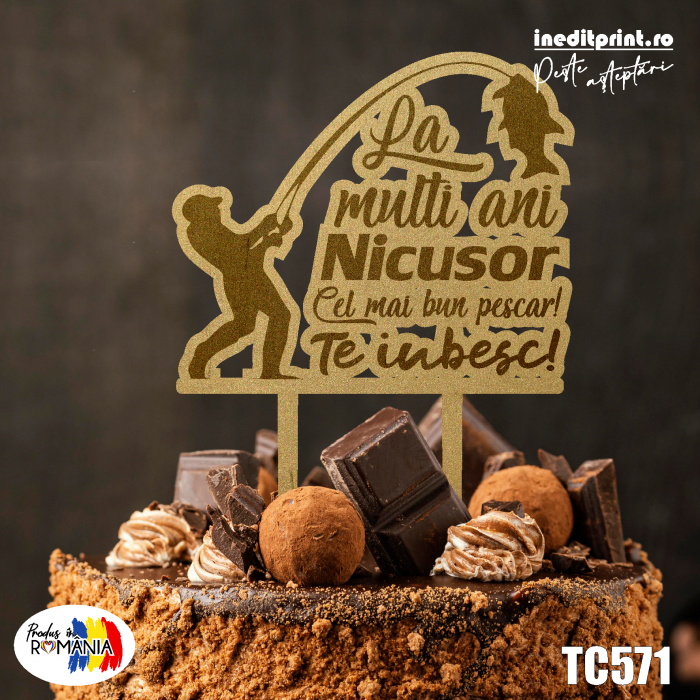 Topper tort Pescar TC571 [2]