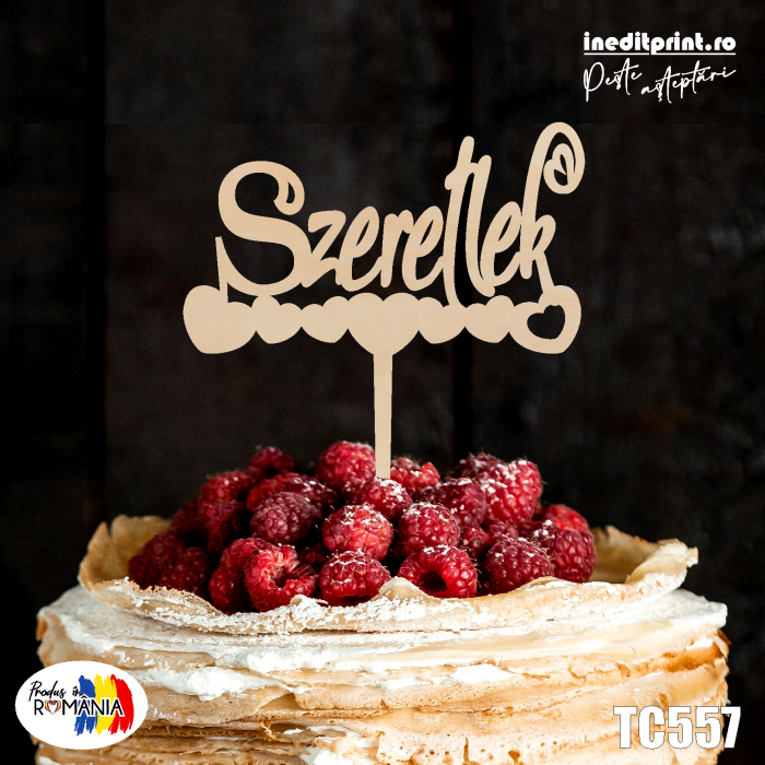 Topper tort Szeretlek TC557 [1]