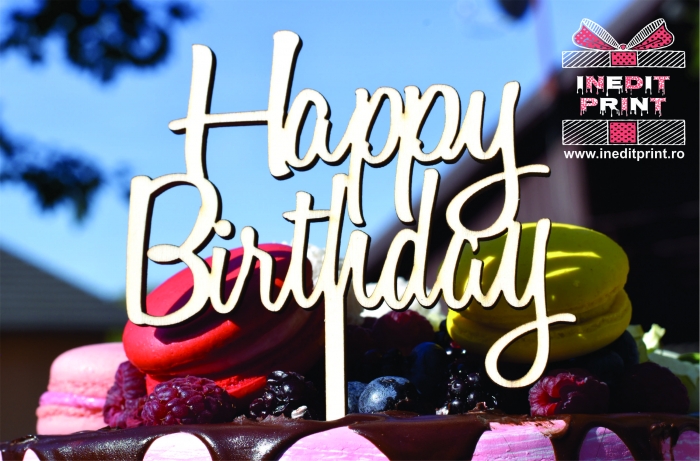 Topper Tort  Happy Birthday TC154 [3]