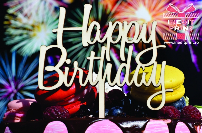 Topper Tort  Happy Birthday TC154 [2]