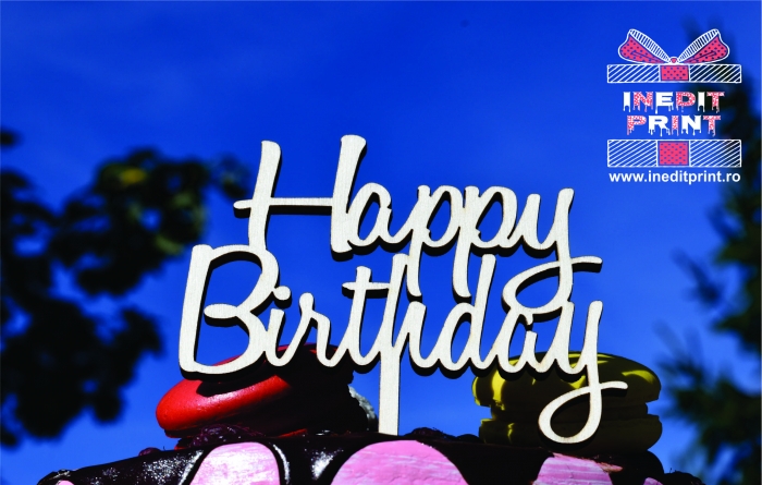 Topper Tort  Happy Birthday TC154 [4]