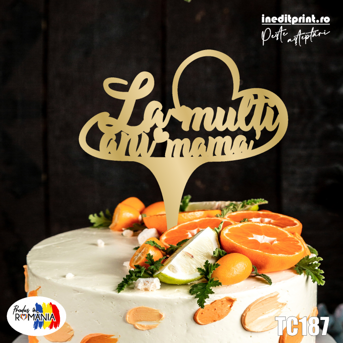 Topper Tort TC187 ''La multi ani mama'' [2]