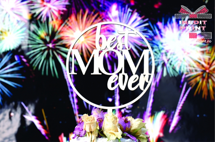 Topper Tort  Best mom ever TC144 [5]