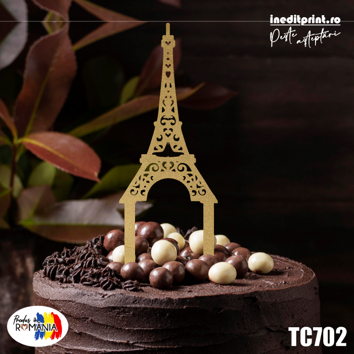Topper tort Turnul Eiffel TC702 [4]