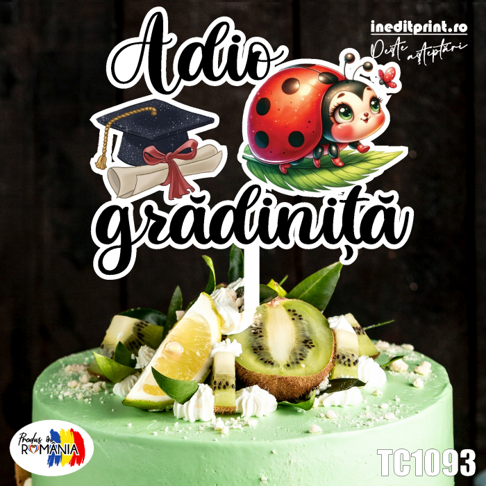 Topper Tort UV Adio gradinita TC1093 [2]