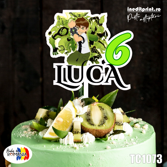 Topper Tort UV Personalizat BEN 10 TC1073 [1]