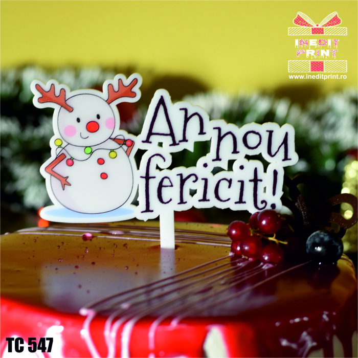 Topper Tort UV "An nou fericit " TC547 [3]