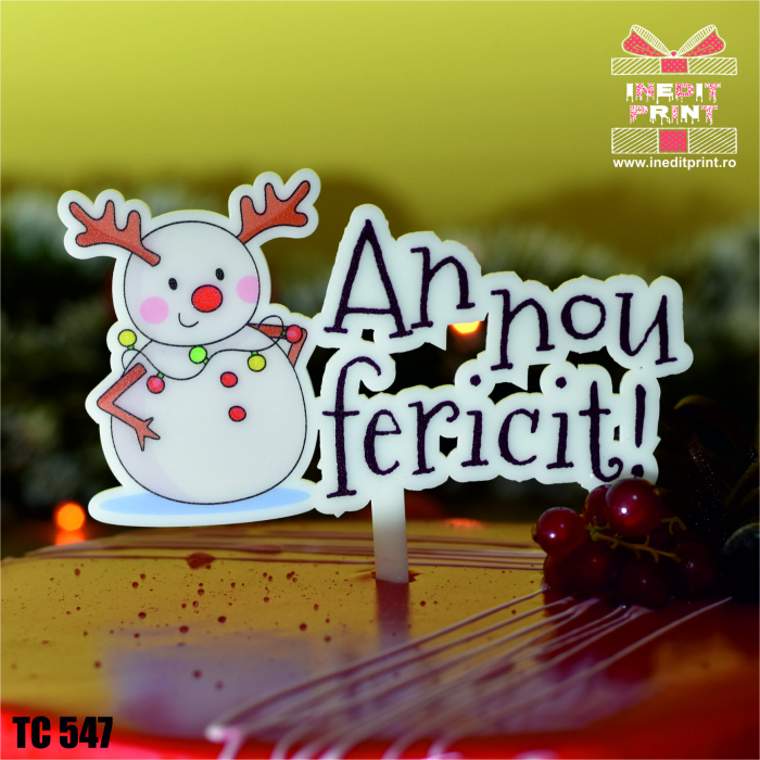 Topper Tort UV "An nou fericit " TC547 [4]