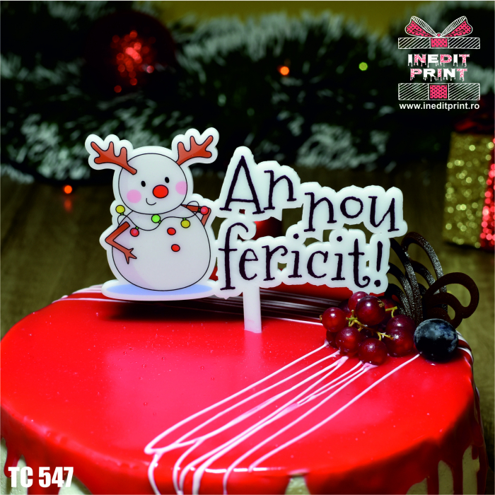 Topper Tort UV "An nou fericit " TC547 [2]