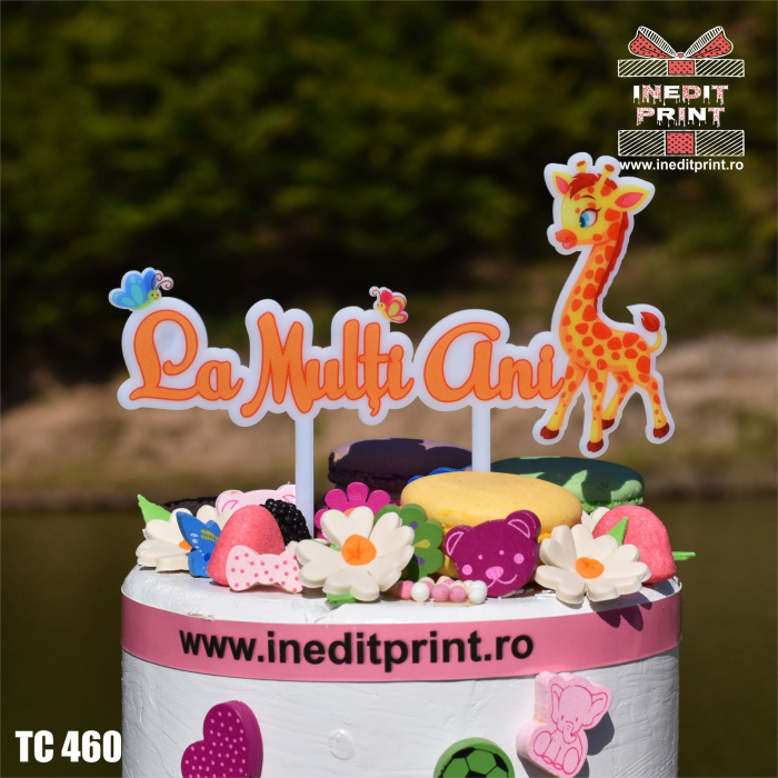 Topper Tort UV "La multi ani" TC460 [1]