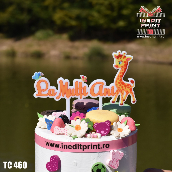 Topper Tort UV "La multi ani" TC460 [2]