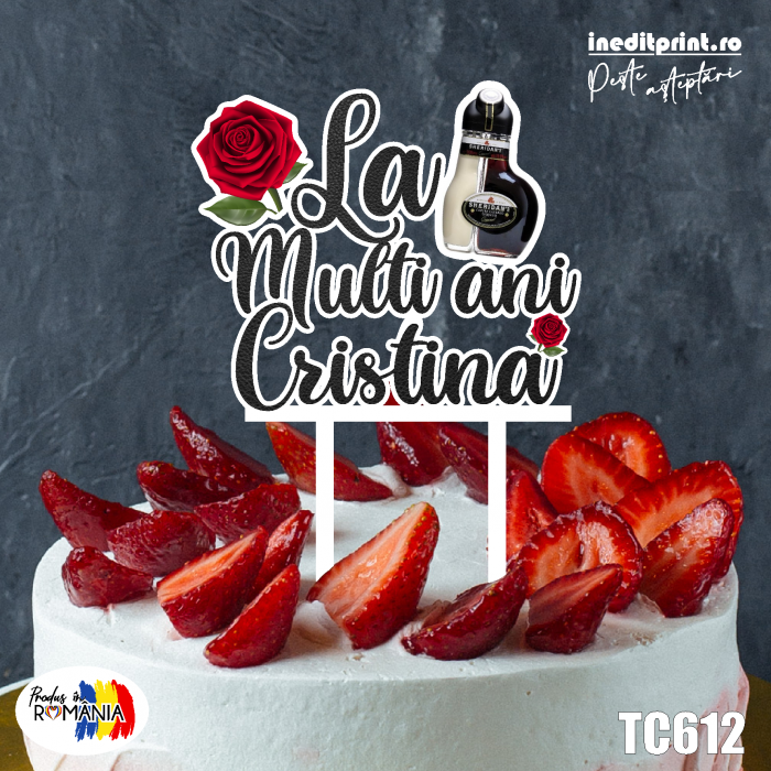 Topper Tort UV La mulți ani TC612 [1]