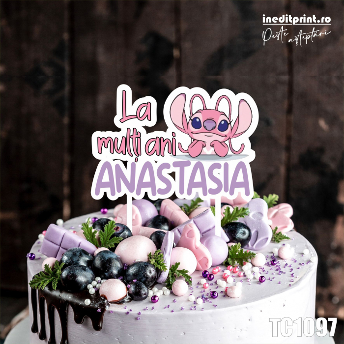 Topper Tort UV Personalizat Angel TC1097 [1]