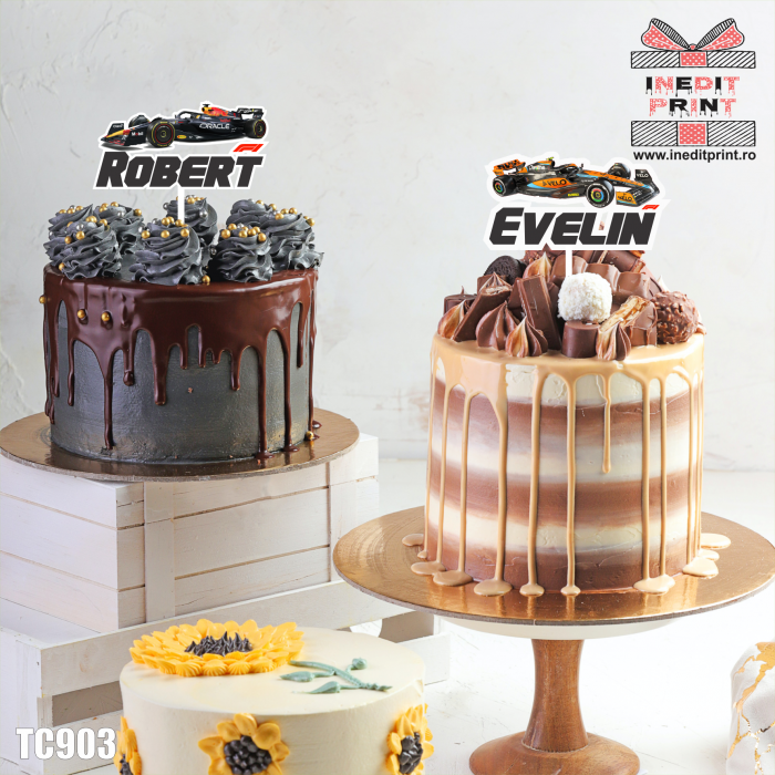 Topper Tort UV Personalizat Formula 1 TC903 [2]